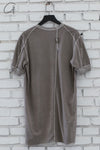 Boris Bidjan Saberi 24 Autumn/Winter Short-sleeved T-shirt TS CLASSIC1.RIBRF-F035-L.CARBON LIGHT CARBON